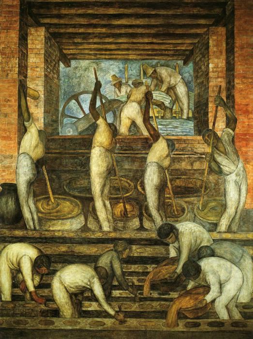 Diego Rivera The Sugar Mill
